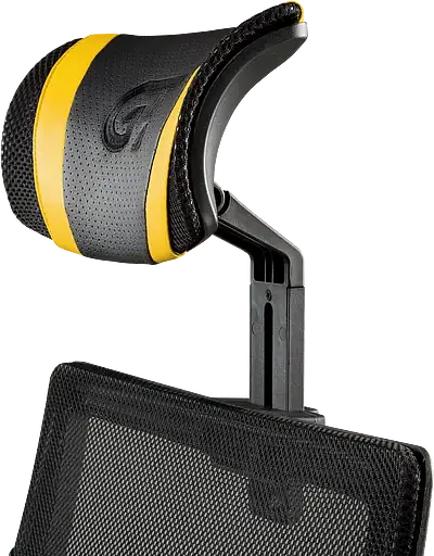 Геймерское кресло GT Racer черное с желтым (X-6674 Black/Yellow) - фото 15