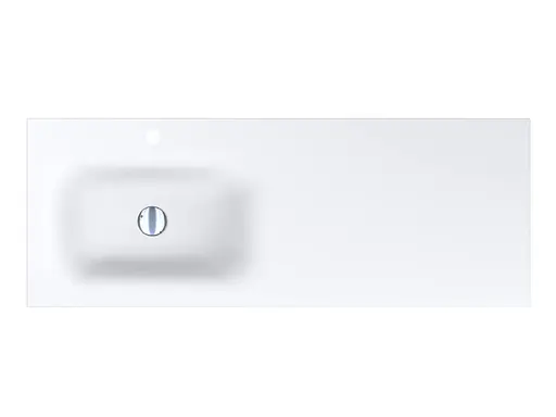 Умивальник Miraggio Jessel 1200 L mirasoft 0001588, Білий матовий - фото 3