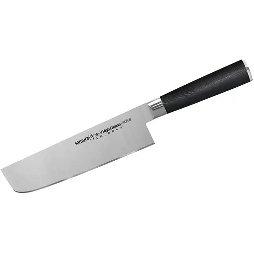 Нож кухонный овощной Samura накири 167 мм Черный 000266695