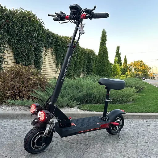Электросамокат KUGOO M4 Max+ Plus NFC key | DUAL motor 23Ah 2000W | ПОЛНОПРИВОДНЫЙ (с сиденья) - фото 2