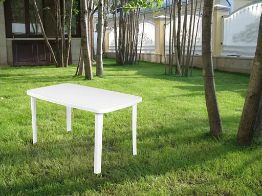 Стіл для саду пластиковий Bica Cayman білий - фото 7