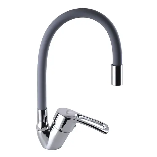 Змішувач для кухні Domino SIRIUS DSV-203SLR-GRAY - фото 3