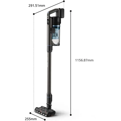 Пилосос Philips Aqua Series 7000 бездротовий чорно-блакитний (XC7163/01) - фото 2