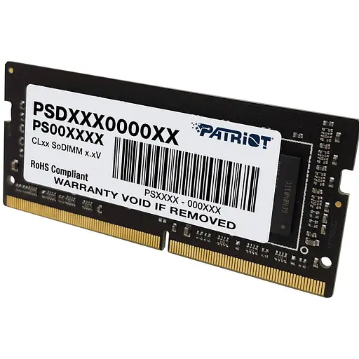 Пам'ять для ноутбуків PATRIOT 16 GB SO-DIMM DDR4 3200 MHz (PSD416G320081S) - фото 3