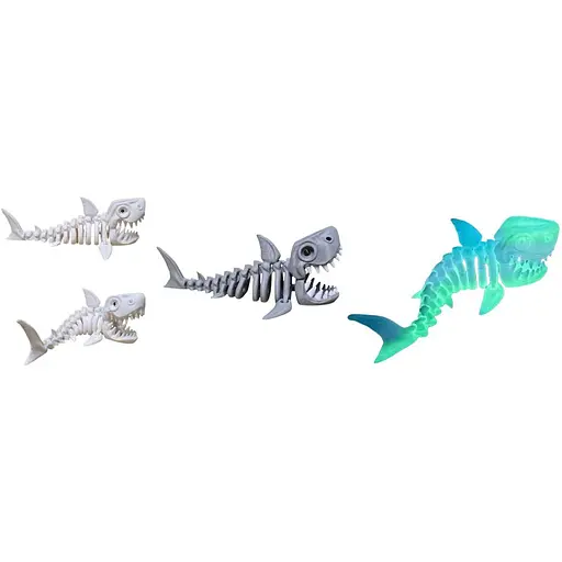 3D Іграшка Акула, 19 см, рухлива