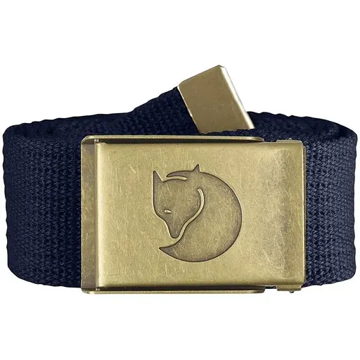 Пояс Fjallraven Canvas Brass Belt 4см Dark Navy (1004-77297DN)