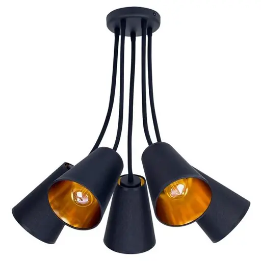 Люстра TK Lighting 828 Wire gold - фото 1