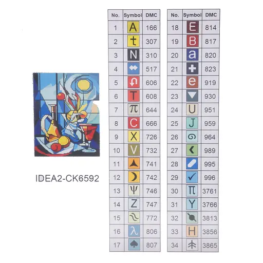 Набір з алмазною мозаїкою "Натюрморт" 40*50 см, IDEA2-CK6592, ТМ "99IDEAS" - фото 8