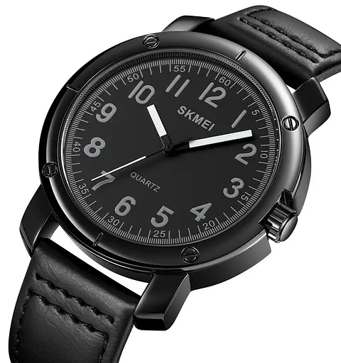 Наручний годинник чоловічий Skmei 1987 Black, 1987BK (18405) - фото 2
