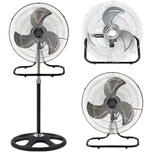 Вентилятор Wimpex WX-1807 200 Вт металлические лопасти 3 в 1 - фото 3