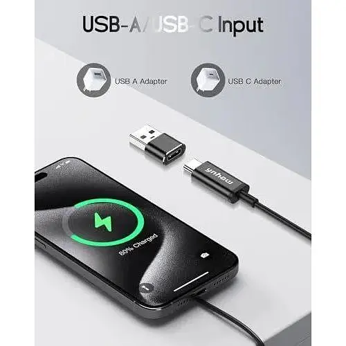 Магнітний бездротовий зарядний пристрій Magsafe для iPhone 16/16 Black - фото 3
