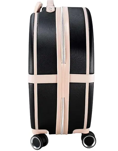 Валіза Semi Line 24" (M) Black/Pink Cream (T5671-3) (DAS302671) - фото 5