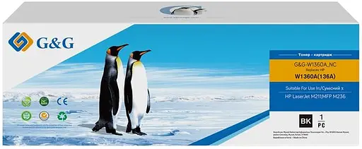 Картридж GG до HP 136A LJ M211/M212/M236 Black 1150 стор teh0015655 - фото 3
