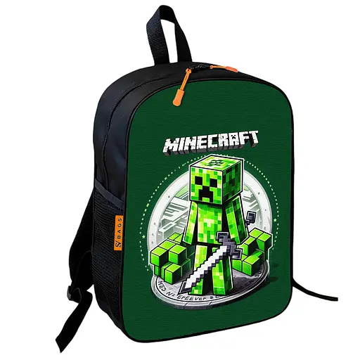 Шкільний рюкзак дитячий Minecraft + Сумка для взуття спортивної форми рюкзак-мішок для хлопчика (01741) - фото 5