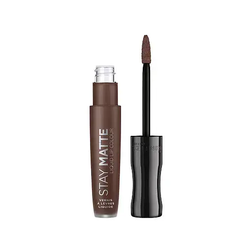 Рідка помада для губ Rimmel Stay Matte, з матовим ефектом, відтінок 733 (Plunge), 5,5 мл (8000018939887) - фото 2