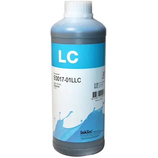 Чорнило InkTec Epson E0017, Light Cyan, L800/L805/L810/L850/L1800, 1 л (E0017-01LLC)
