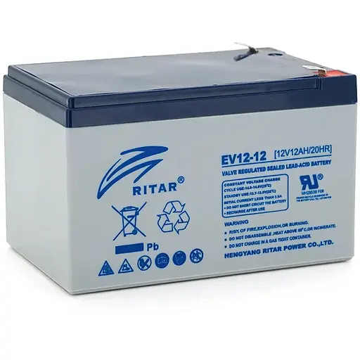 Тяговий акумулятор RITAR EV12-12,12V 12Ah, F2 (151 х 99 х 97), Q4