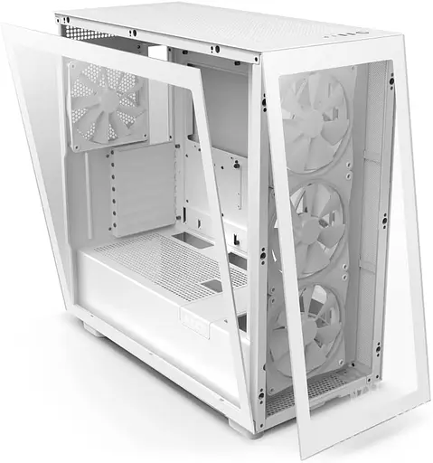 Корпус NZXT H7 Elite Tempered Glass White (CM-H71EW-01) Без БП Б/в - фото 4