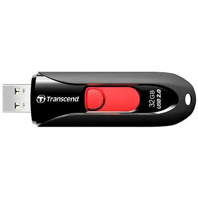 Флеш-накопичувач Transcend JetFlash 590 32 ГБ (TS32GJF590K) Чорний - фото 2