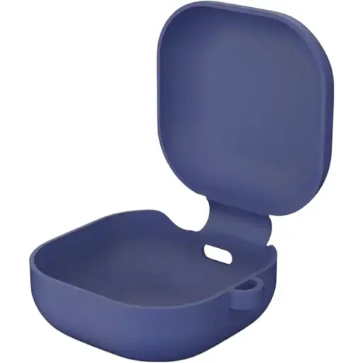Чехол-накладка DK Silicone Candy Friendly карабин для Samsung Galaxy Buds Pro (R190) (011386) (dark blue) - фото 2
