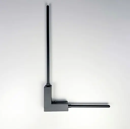 Минималистичная модель бра на 2 рожка Line F Арт. WJ7214/2 BK - фото 5