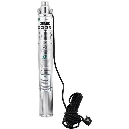 Насос глубинный вихревой Pumpman 3QGD0.8-50-0.37 кВт Нmax 130 м Qmax 1,2 куб.м 370 Вт (CV029775) - фото 1