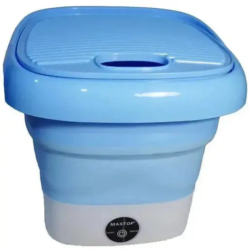 Складна силіконова міні пральна машина Maxtop MP-2690 переносна похідна портативна - фото 1