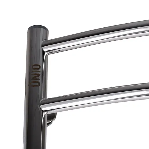 Электрический полотенцесушитель Unio LDE EL 1200-500-12 Лесенка Дуга Элит, Хром, Левое, Механический - фото 3