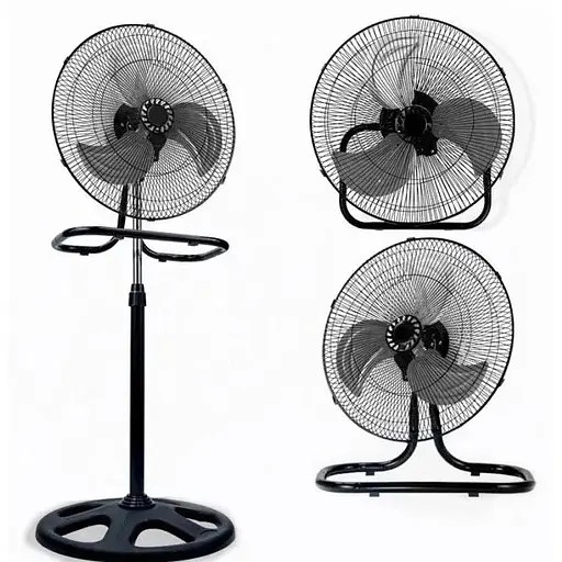 Напольный настольный вентилятор трансформер WimpeX WX-1807 настенный бесшумный 3в1 для дома офиса 55 Вт - фото 1