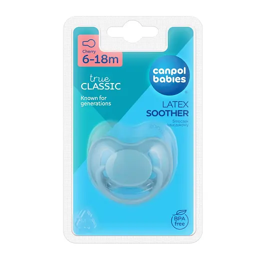 Пустышка Canpol babies Nude латексная круглая 6-18 мес. в ассортименте (23/224_ru) - фото 7