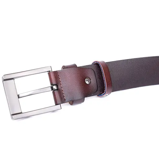 Ремінь шкіряний Vintage чоловічий 115х3,5 см acs0014831 - фото 5