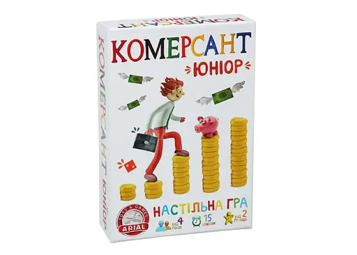 Настільна гра Arial Комерсант-юніор (укр.) (91104)