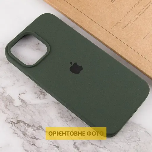 Чохол Silicone Case Full Protective (AA) для Apple iPhone 16 (6.1) Зелений / Cyprus Green - фото 4