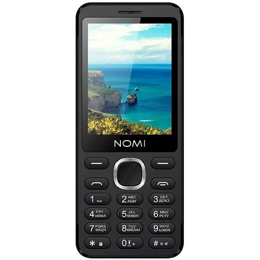 Телефон Nomi i2820 Black UA UCRF