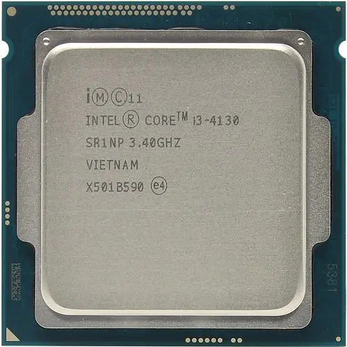 Процессор Intel Core i3 4130 (CM8064601483615) (Socket 1150, 4T, 3.4 ГГц, Tray) Б/у - фото 1