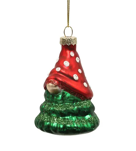 Елочное украшение "Гном-елка" 5*4*8,8 см, YQ1406845