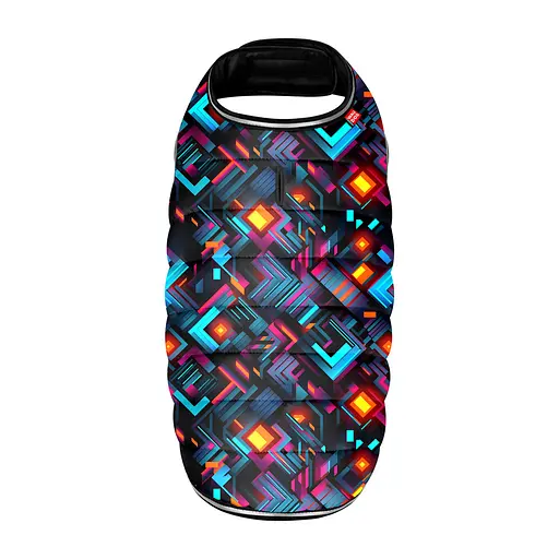 Курточка-накидка для собак Waudog Clothes рисунок Бесконечные миры XS А 26 см B 33-41 см С 18-26 см - фото 3