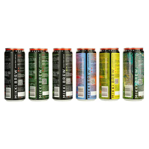 Набір пива Mikki Brew Winner, 4,9-8,5%, 1,98 л (6 шт. по 0,33 л) - фото 3