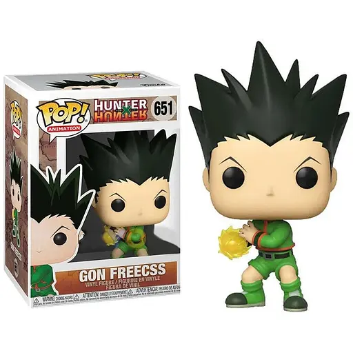 Коллекционная  фигурка   Funko Pop Фанко Поп Хантер Х Хантер Гон Фрикс Hunter × Hunter Gon Freecs 10 см Anime HH GF 651 - фото 1