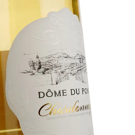 Вино Dome Du Pont Chardonnay Blanc, белое, сухое, 0,75 л - фото 5