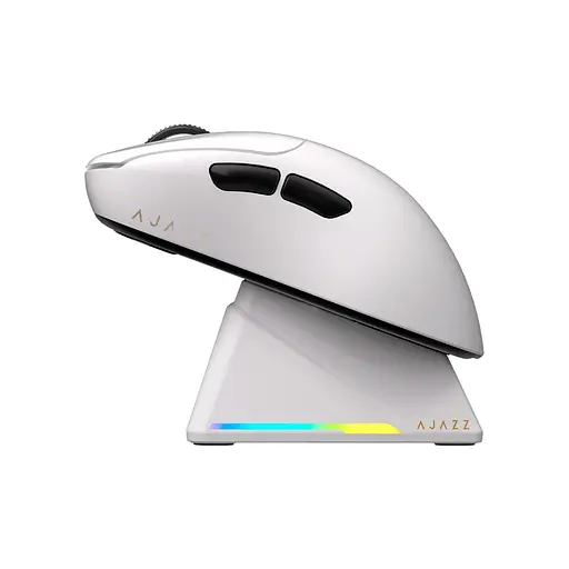 Мышка Ajazz AJ179PRO Wireless/Bluetooth/USB Charging Dock White (AJ179-PRO-W) - фото 4