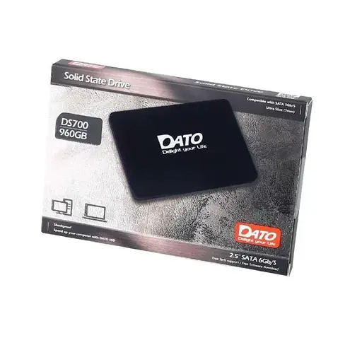 Накопитель SSD 960GB Dato Ds700 2.5" SATAIII TLC (DS700SSD-960GB) - фото 4