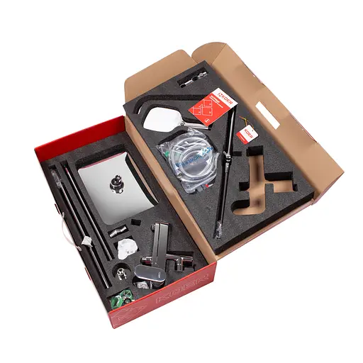 Душова система Koer KB-56030-01 3 функції KR5427, Хром - фото 4
