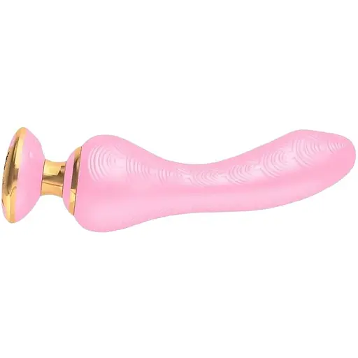 Вибратор для точки G Shunga Sanya Light Pink Гибкий ствол