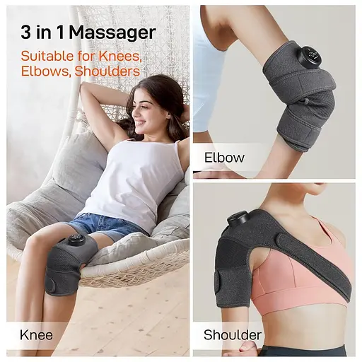 Масажер для колін з підігрівом, Грелки для колін при артриті колін - фото 4