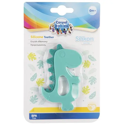  Игрушка-прорезыватель Canpol babies силиконовая Динозавр в ассортименте (51/006) - фото 4