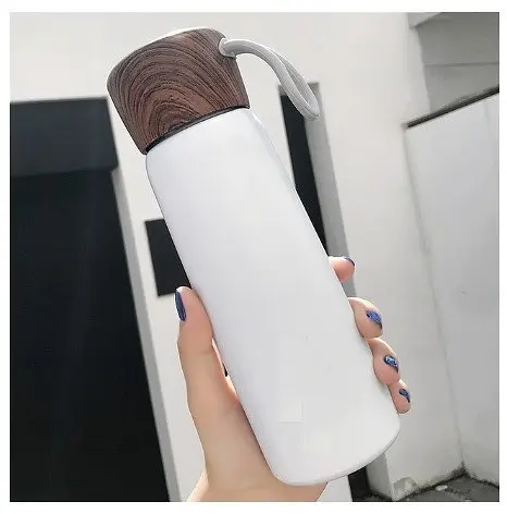 Спортивная бутылка из нержавеющей стали OldBro с изолированной колбой white 500 мл - фото 2