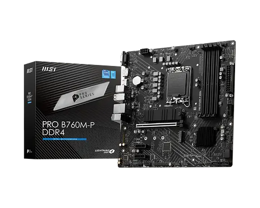 Материнська плата MSI B760M-P Pro DDR4 LGA 1700 (PRO B760M-P DDR4)