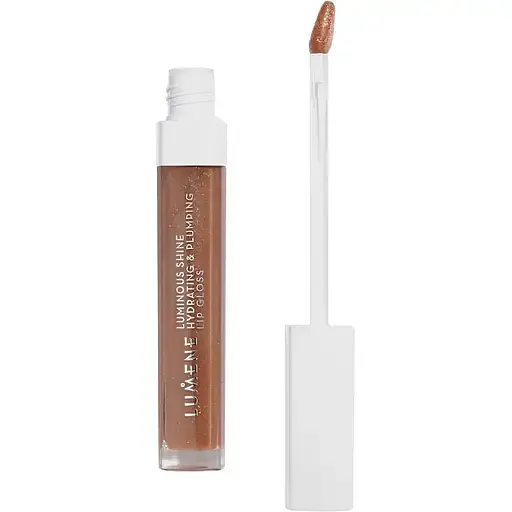 Блиск для губ Lumene Luminous Shine Hydrating & Plumping Lip Gloss відтінок 2 (Warm Nude) 5 мл (8000018914305) - фото 2