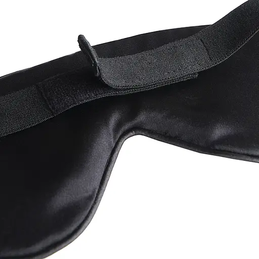 Маска для сну шовкова Чумацький Шлях з нековзкою резинкою в Подарунковій упаковці Бірюзовий (1093-02t) - фото 2